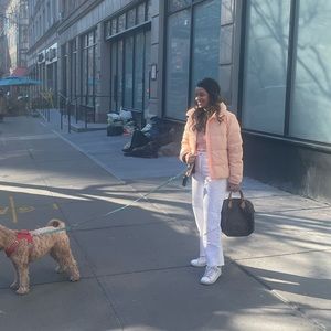 Women’s Puffer Jacket - light pink